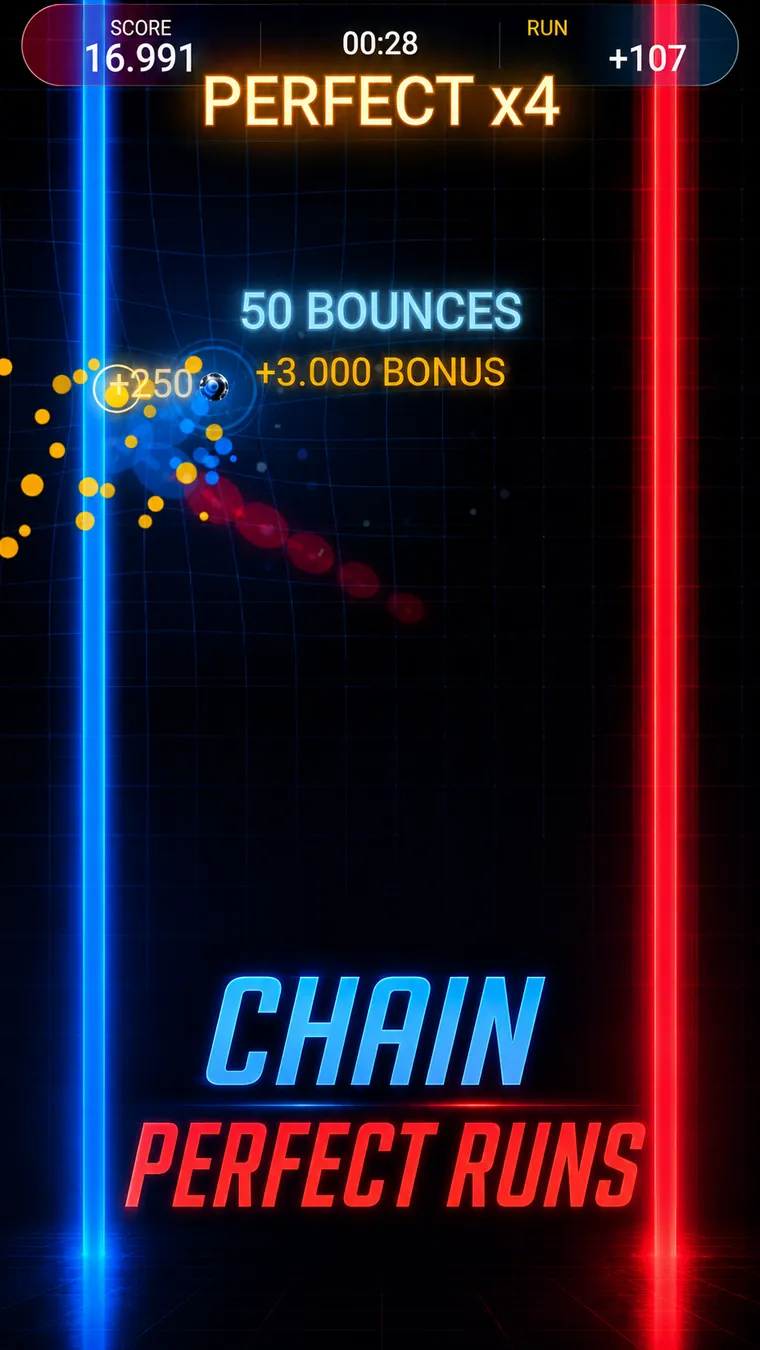 Chroma Bounce chain gameplay